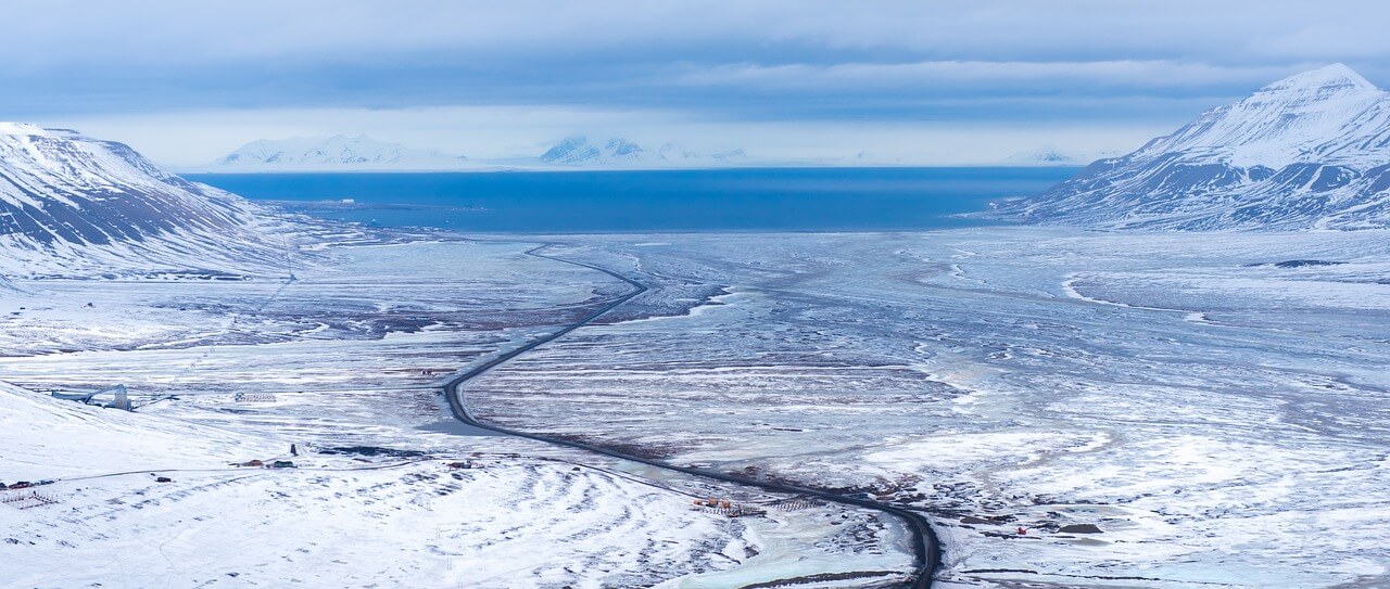 Paisaje de Svalbard
