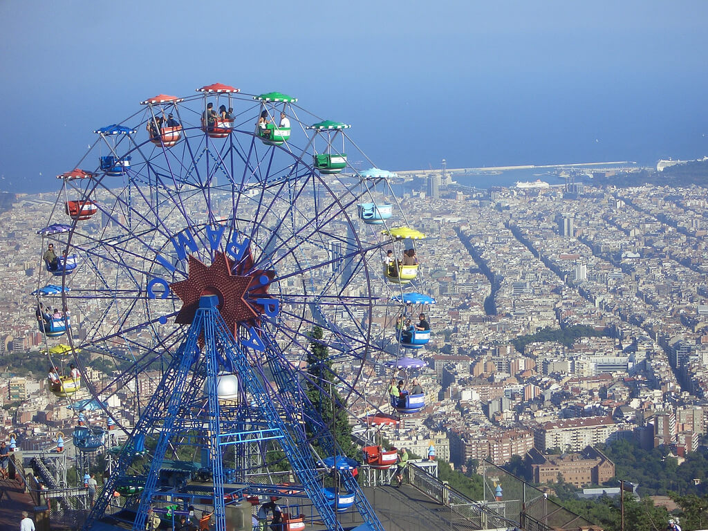 Barcelona desde el Tibidabo