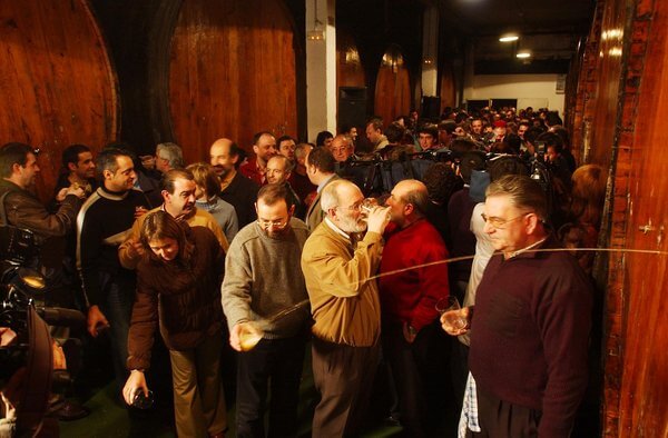 Celebración del txoxt