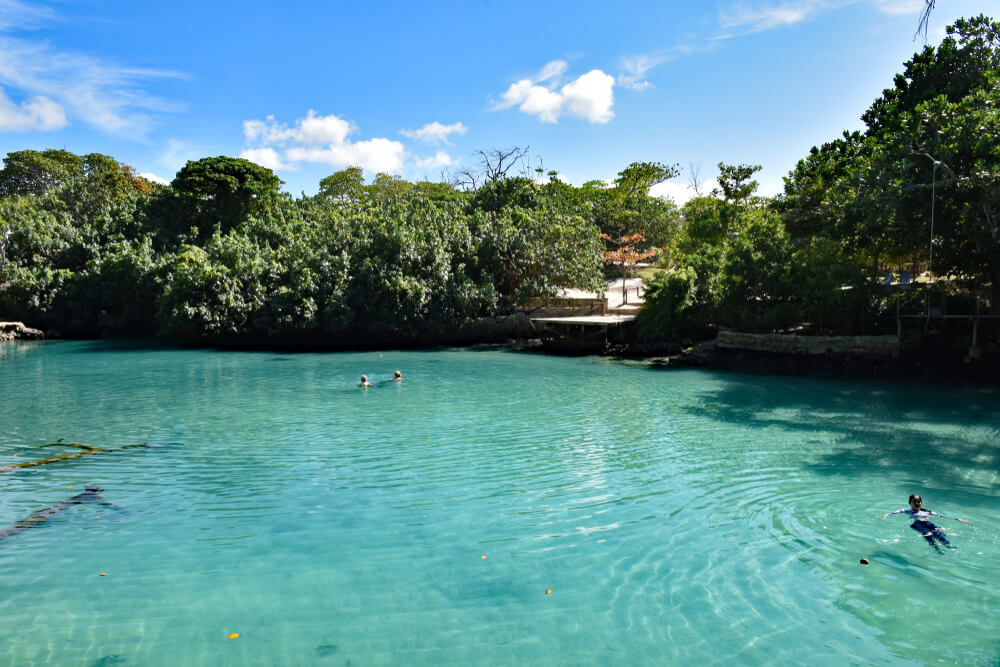 Vista de Blue Lagoon