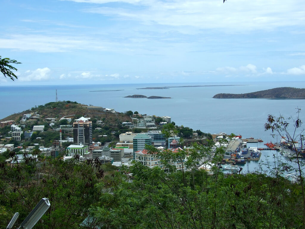 Vista de Port Moresby