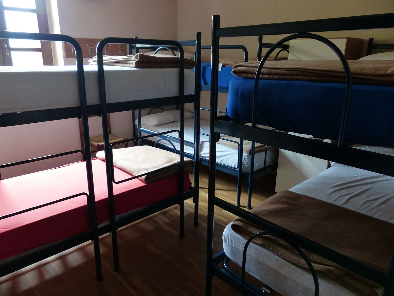 Habitación de un albergue