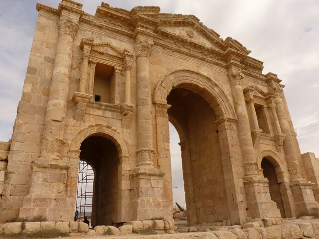 Arco de Adriano en Jerash
