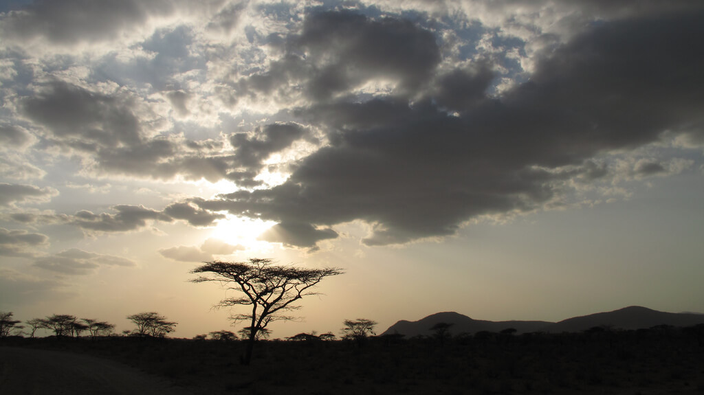 Atardecer en Samburu
