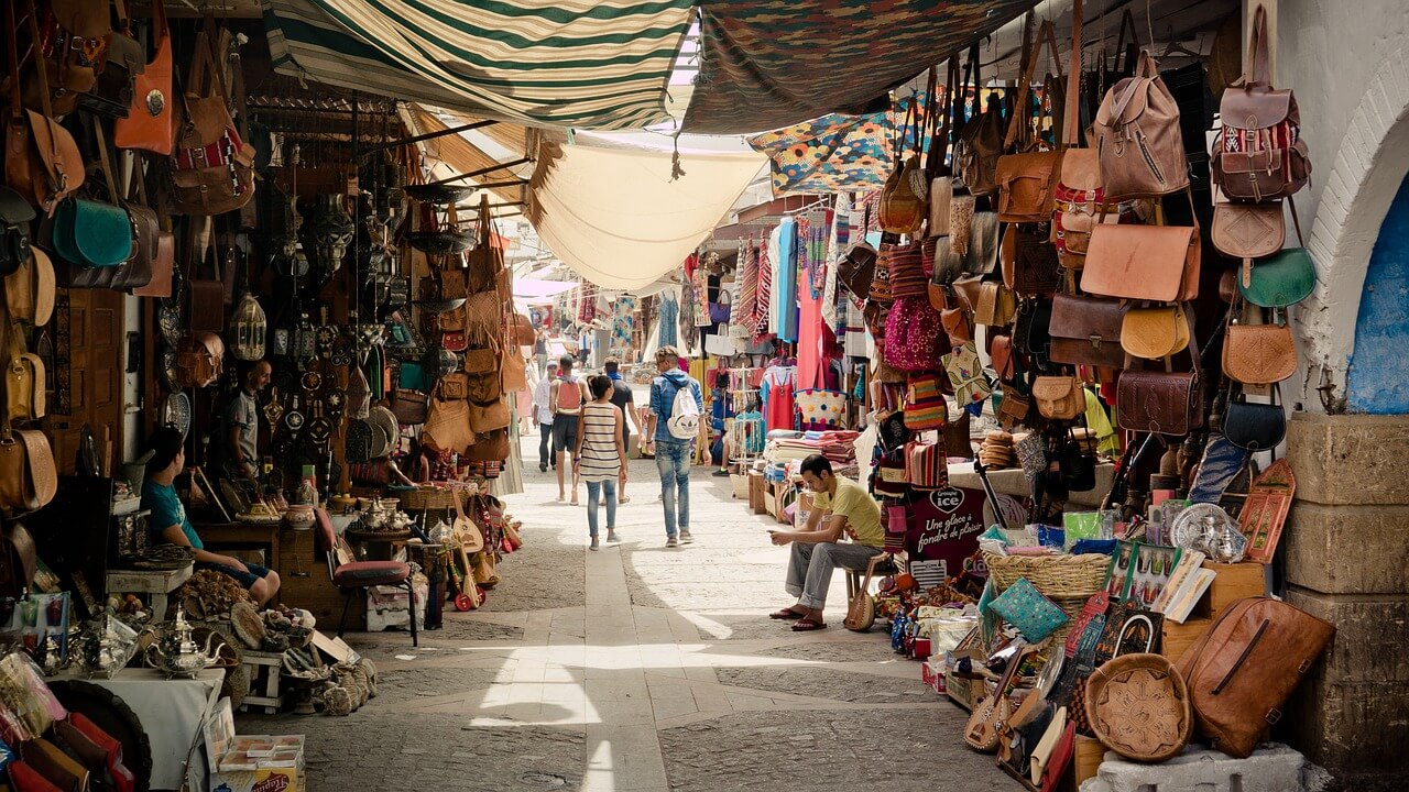 Bazar árabe, uno de los lugares donde regatear