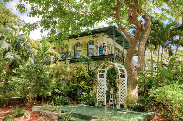 Exterior de la casa de Ernest Hemingway