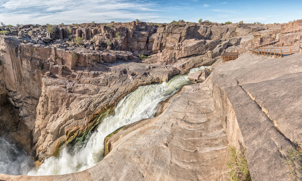 Cascada en el río Orange