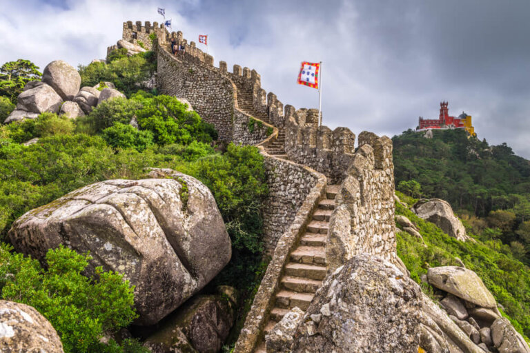 Visitamos el castillo de Sintra en Portugal