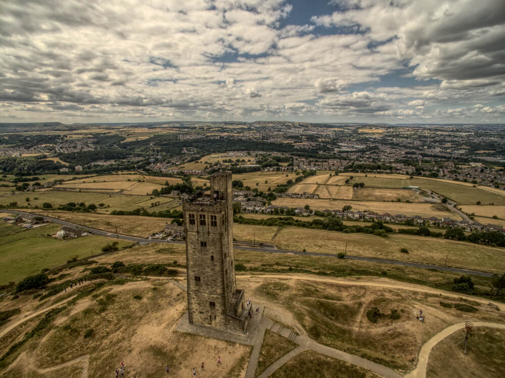 Castle Hill en Huddersfield