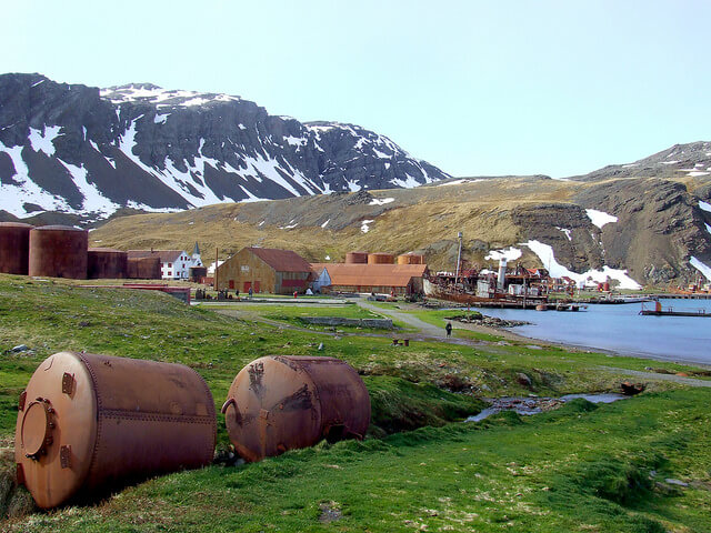 Vista del complejo de Grytviken