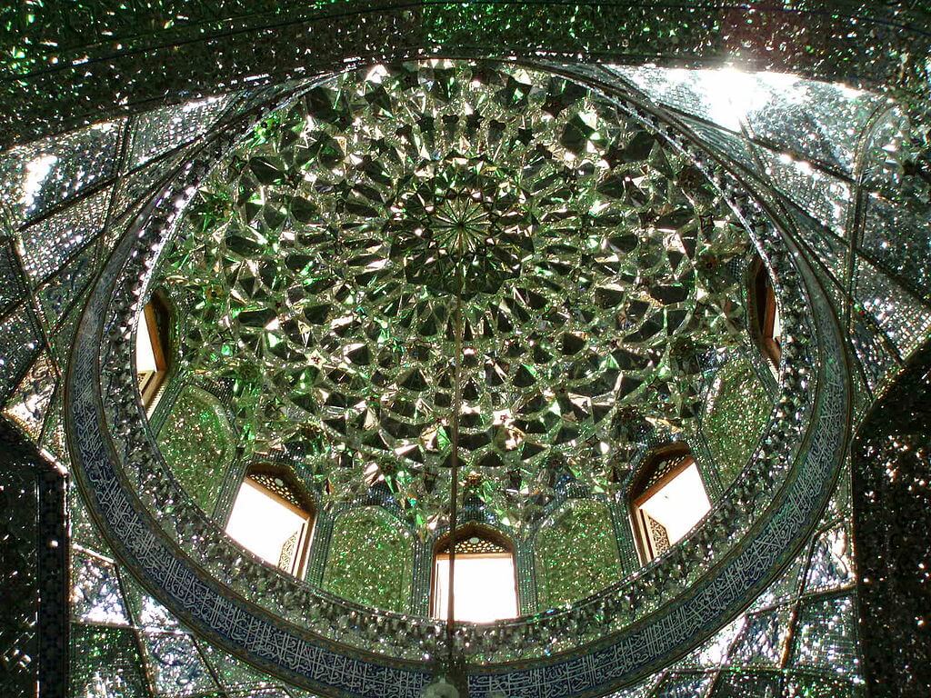 Cúpula del santuario Shah-e-Cheragh