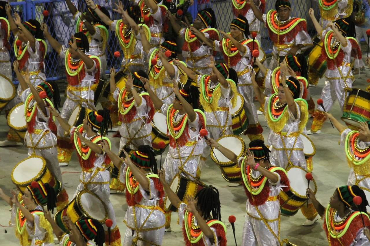 Desfile del carnaval de Río de Janeiro
