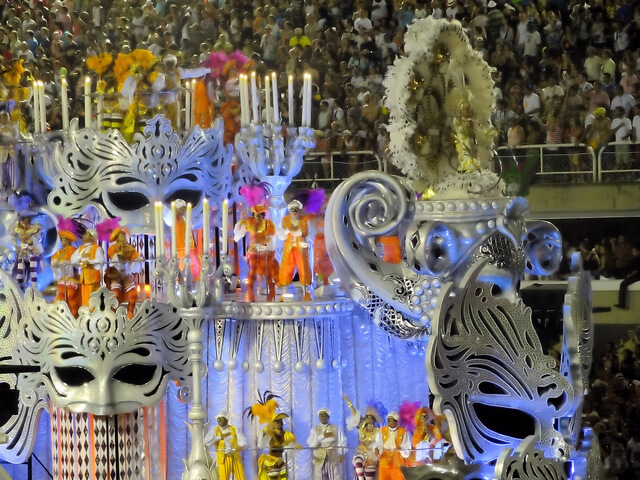 Desfile del carnaval de Río de Janeiro