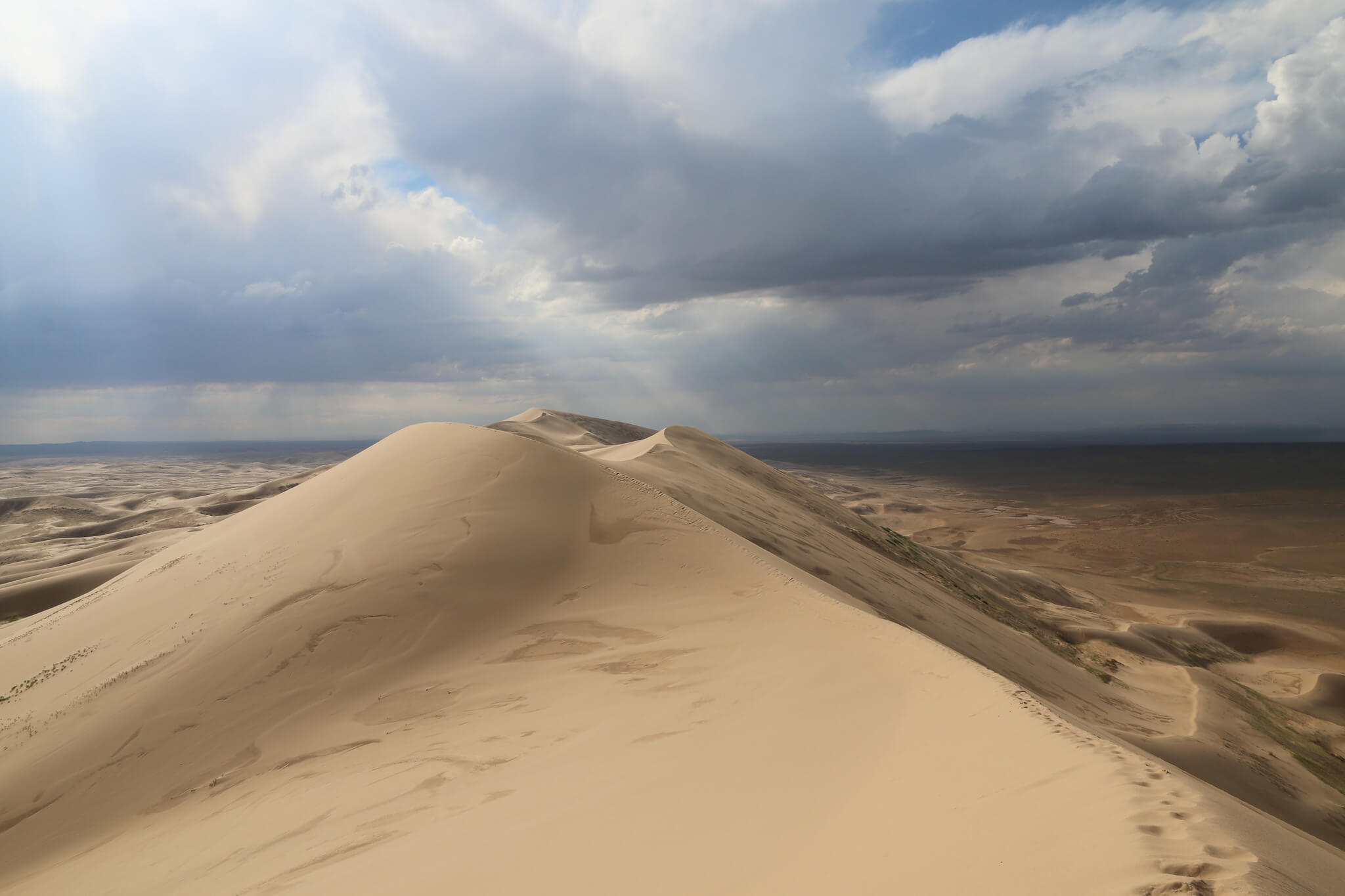 Vista de las dunas de Khongoryn Els