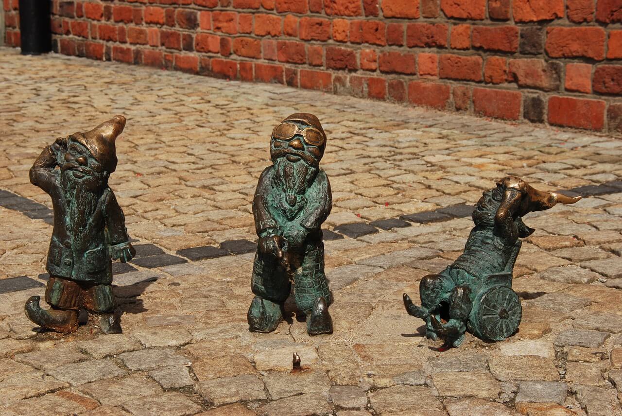 Gnomos en Wroclaw