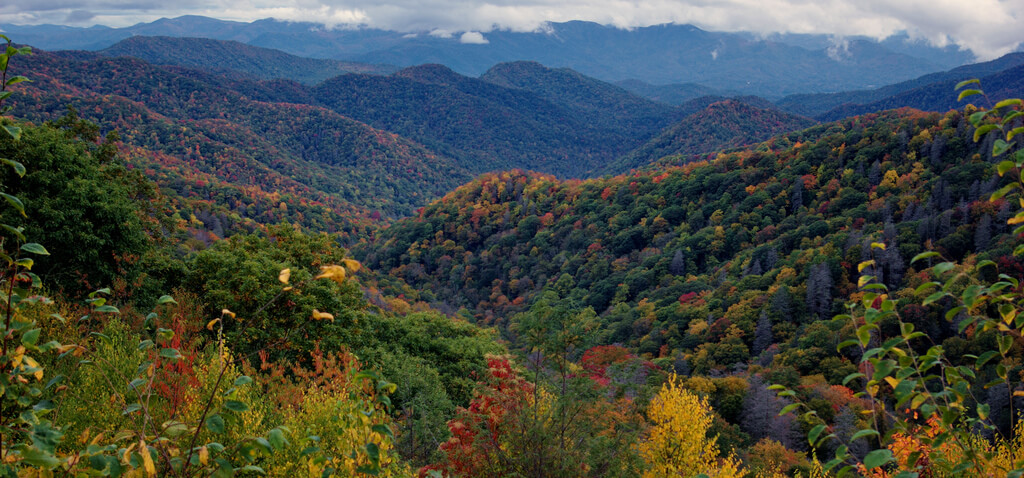 Otoño en Great Smoky Mountains