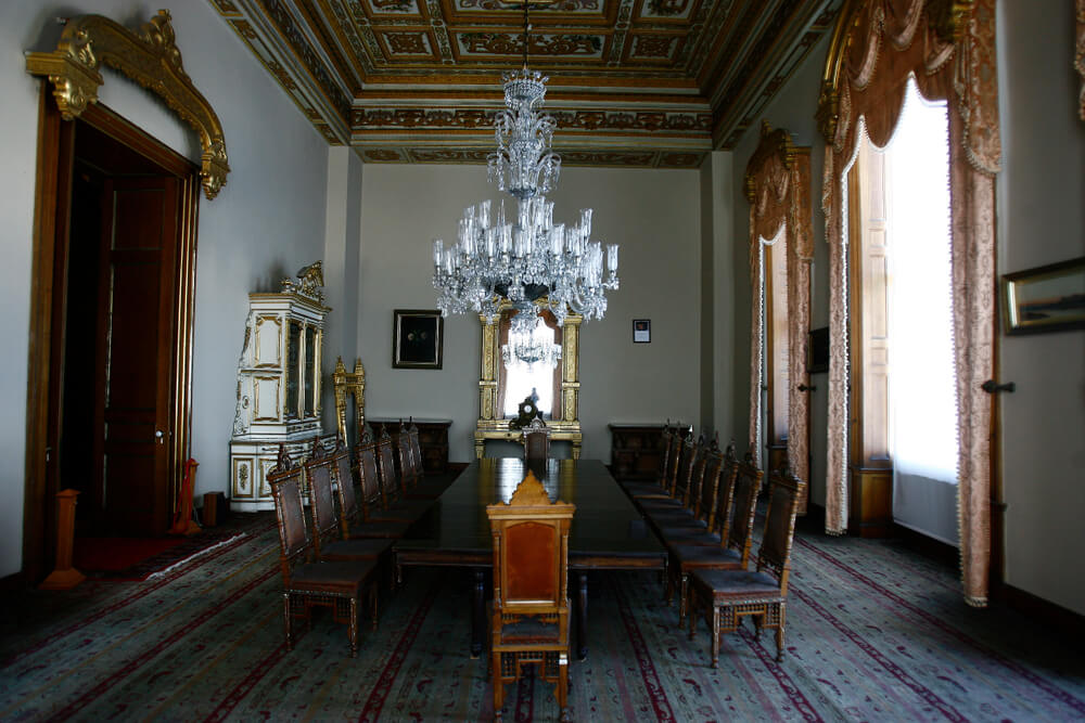 Interior del palacio de Beylerbeyi