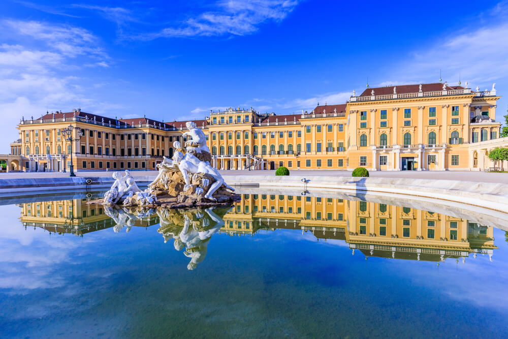 Jardines del palacio de Schonbrunn