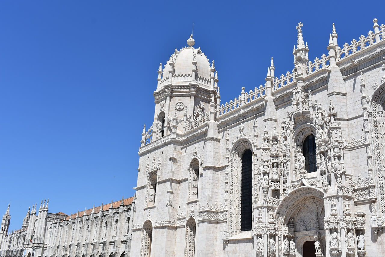 Detalle del exterior del Monasterio de los Jerónimos