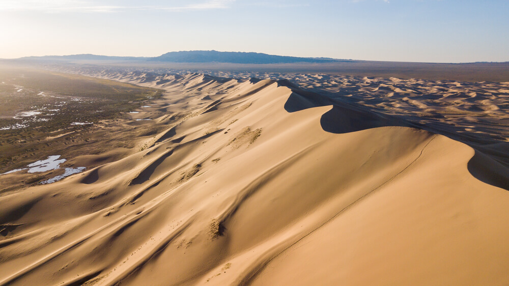 Khongoryn Els en el desierto de Gobi