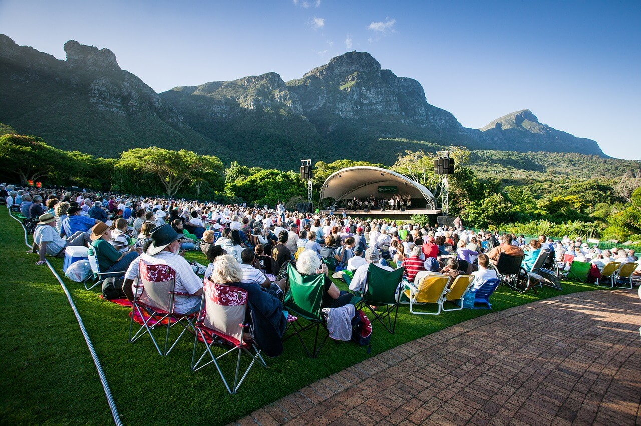 Concierto en los jardines
