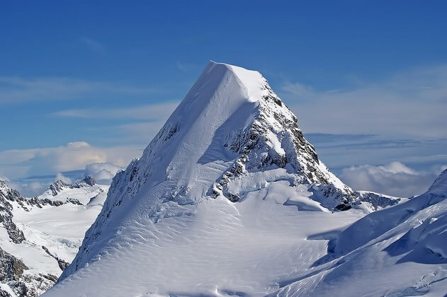 Vista de la cúspide del monte Cook