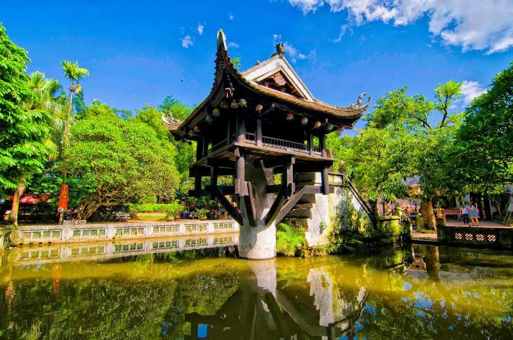 Pagoda del Pilar Único en Hanoi