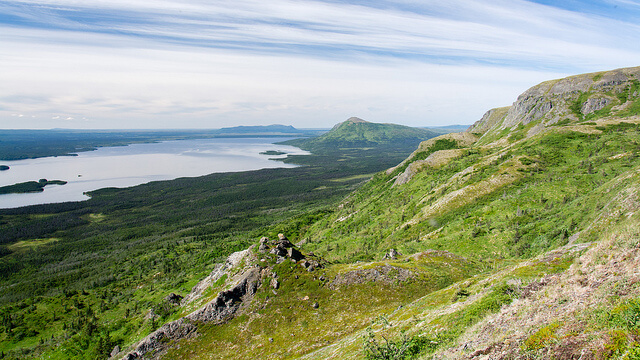 Paisaje del Parque Nacional Katmai