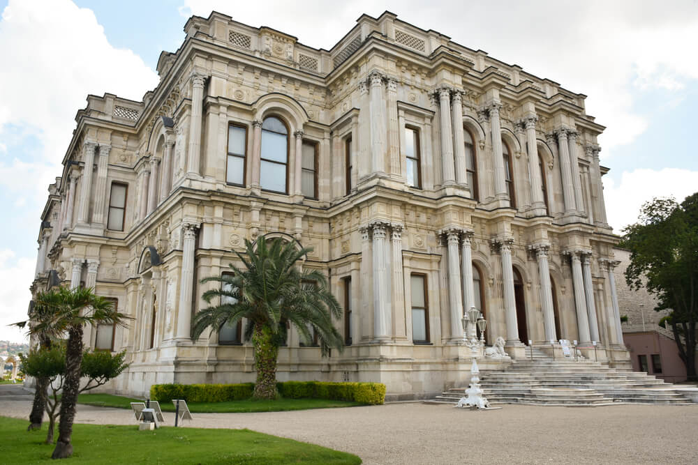 Vista del Palacio de Beylerbeyi en Estambul