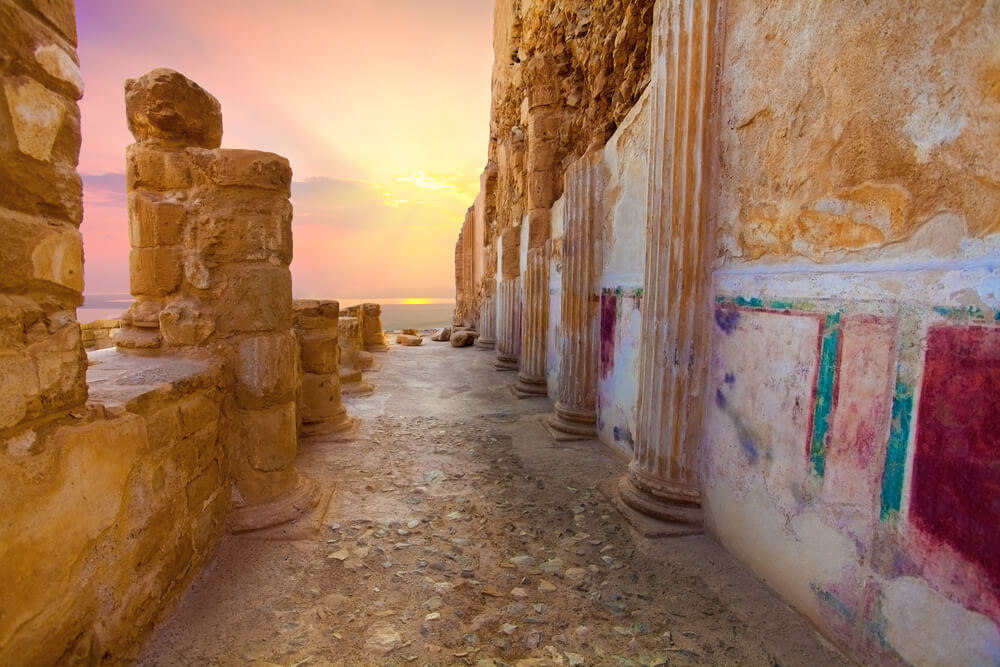 Palacio de Herodes en Masada