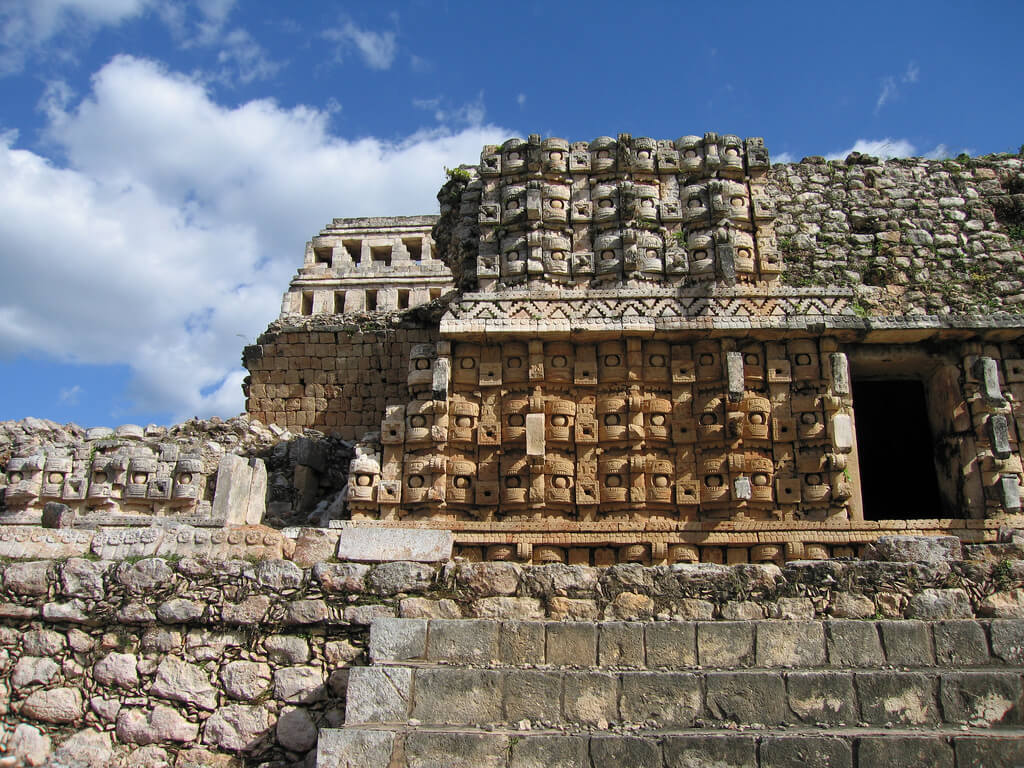 Palacio de las Máscaras en Kabah