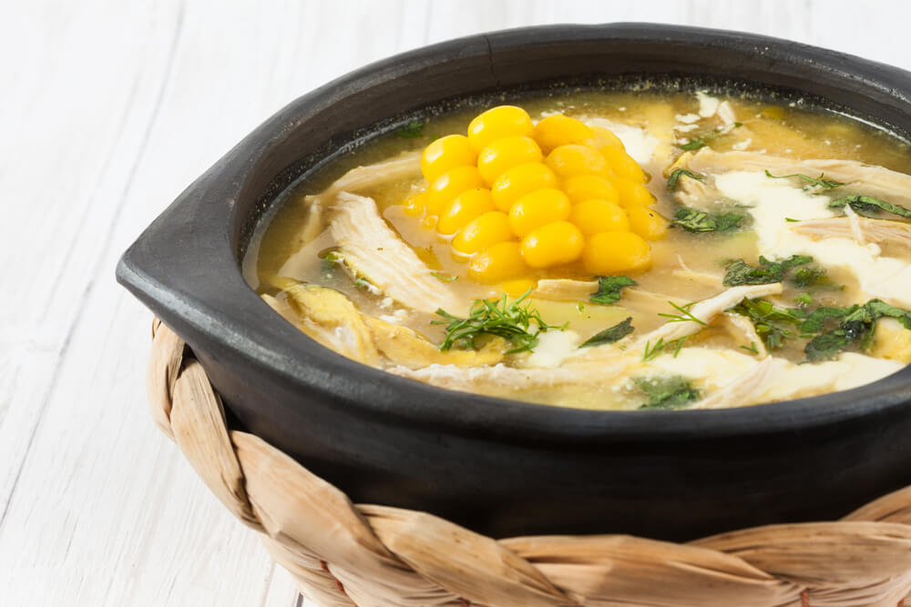 Plato de ajiaco