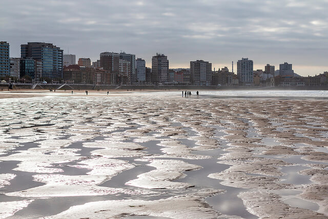 Playa de San Lorenzo de Gijón