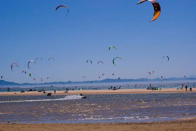 Playa de Valdevaqueros en Cádiz