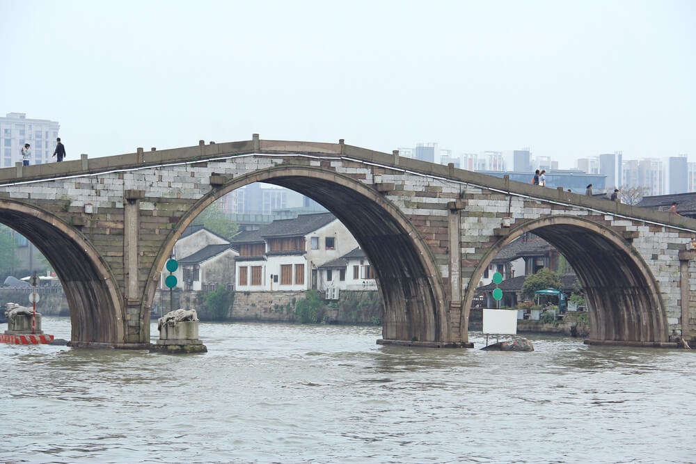 Vista del puente Gongchen