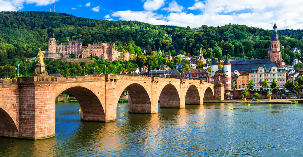 Puente de Carlos Teodoro en la ciudad de Heidelberg