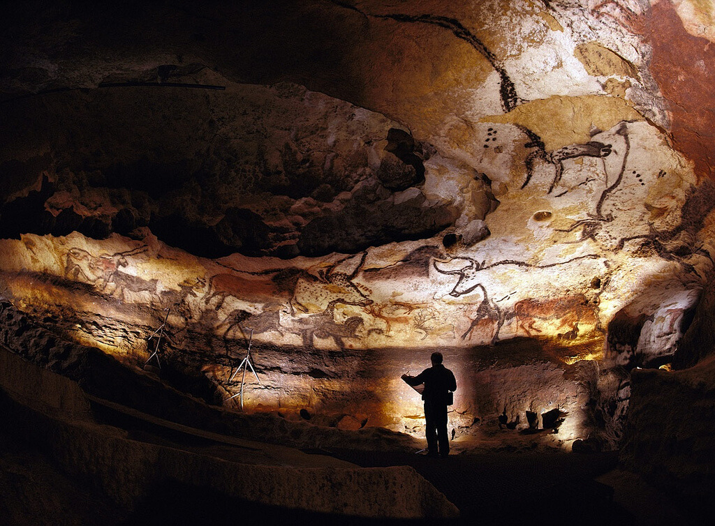 Reproducción de la cueva de Lascaux