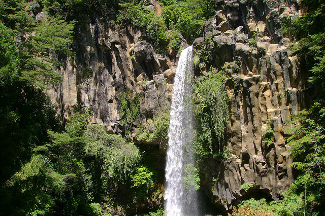 Salto de la Princesa cerca de Temuco