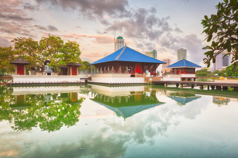 Lugares de la isla de Sri Lanka para alojarse
