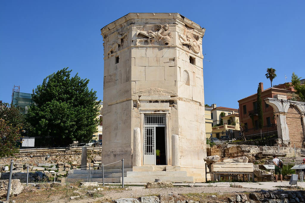 Vista de la Torre de los Vientos