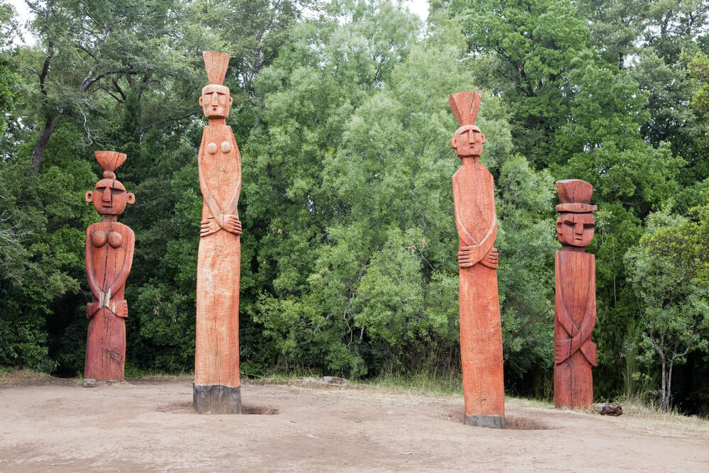 Tótems mapuches