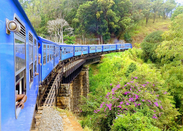 Tren en Sri Lanka