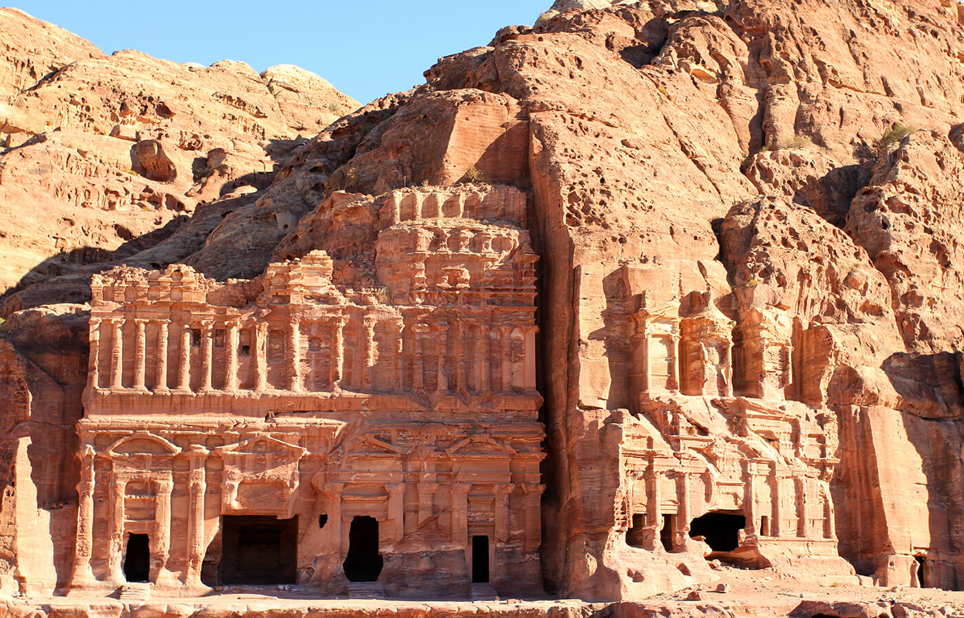 Tumbas Reales en la ciudad de Petra
