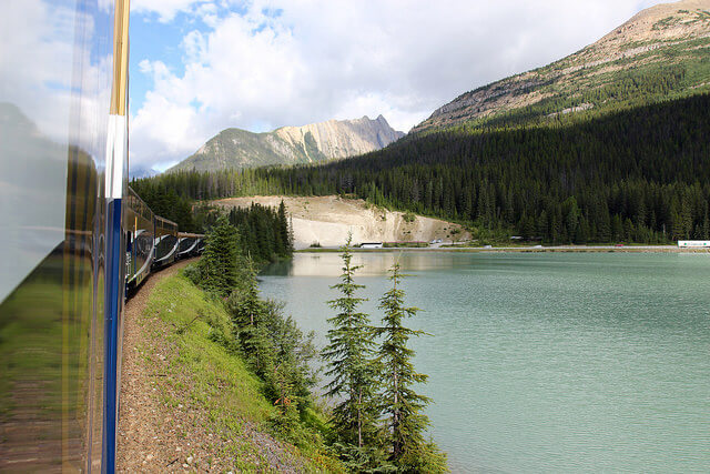 Paisaje desde el Rocky Mountaineer
