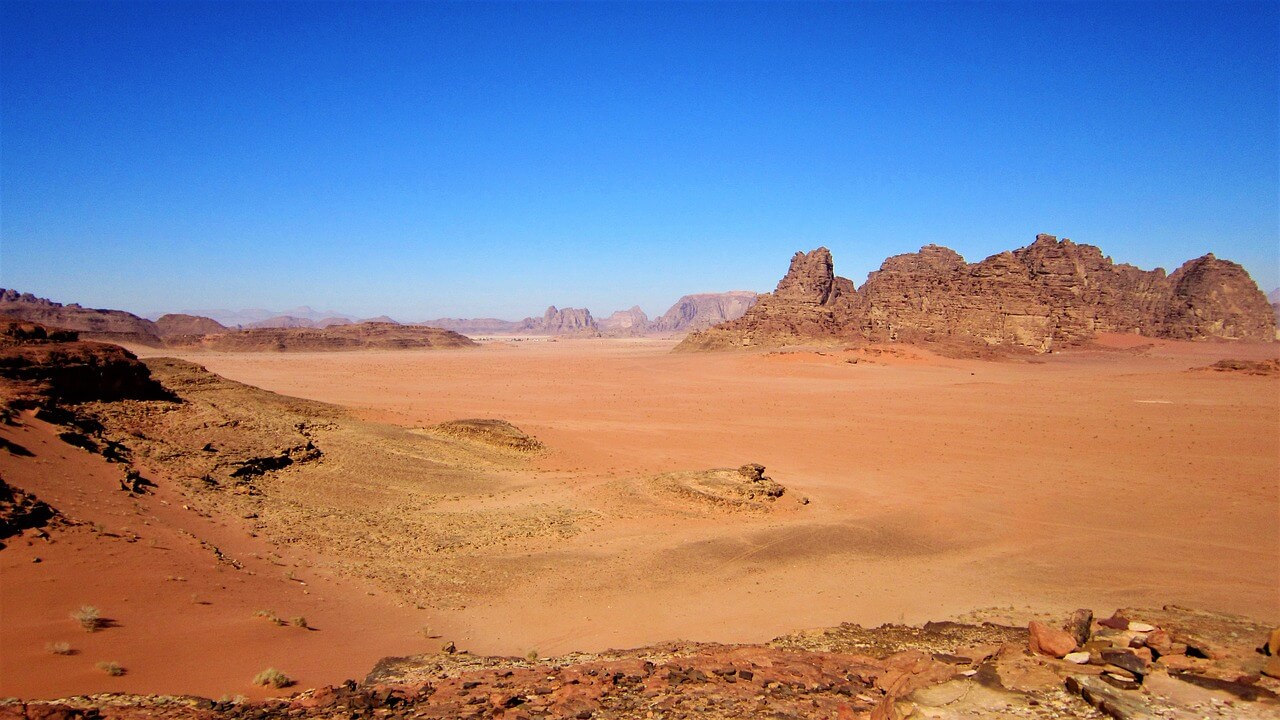 Paisaje de Wadi Rum