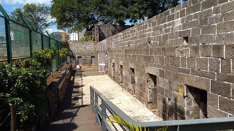 Interior de Aapravasi Ghat