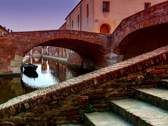 Canal en Comacchio