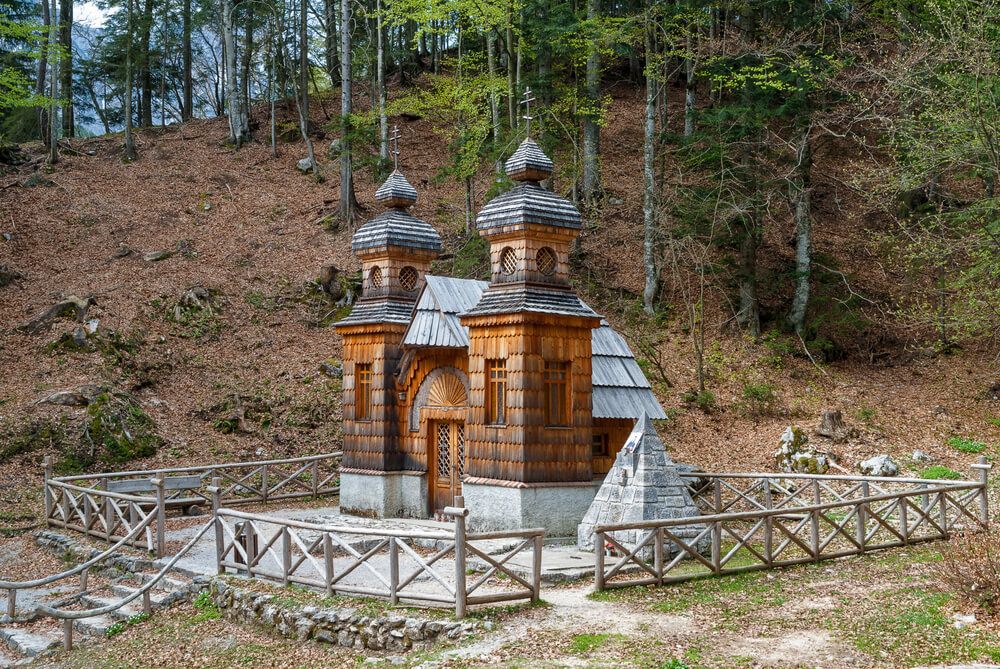 Capilla Rusa en Kranjska Gora