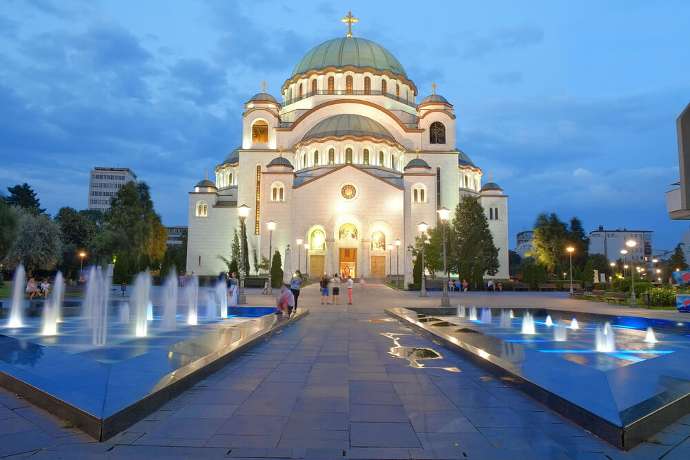 Catedral de San Sava en Belgrado 