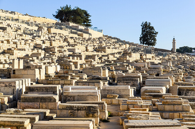 Cementerio judío en el monte de los Olivos